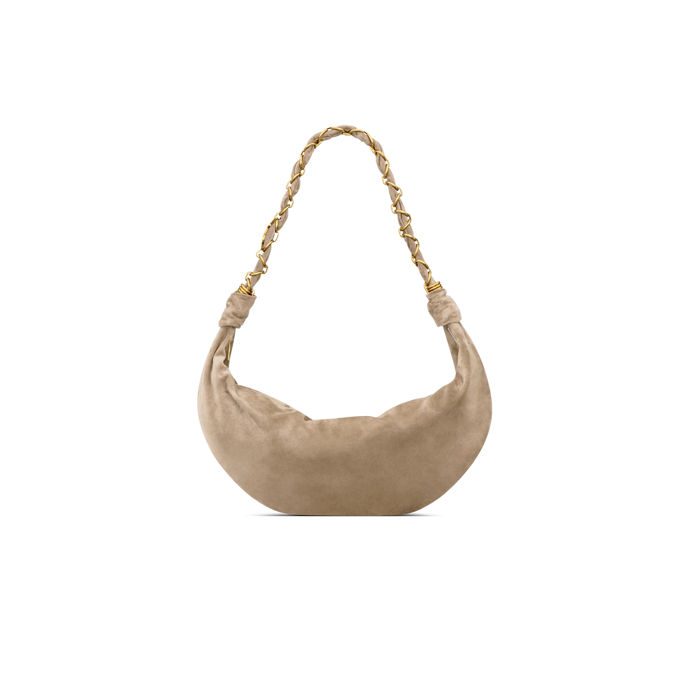 YSL AMALIA HOBO IN SUEDE 8622101U80W1632 (28*23*4cm)